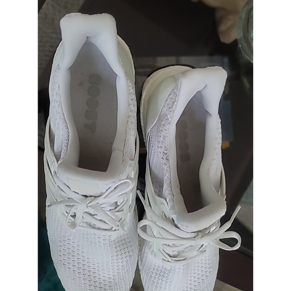 adidas Men's UltraBoost 4.0 DNA Cloud Triple White Sz 14 Running Sneakers - Picture 5 of 14